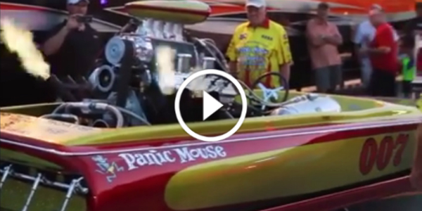 The Panic Mouse 007 Is Powered By 392 HEMI FIRE SPITTING BOAT 11