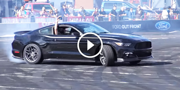 Lets Melt Some Tires Sema Drifting Pad