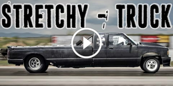 longest pickup truck 1200 hp twin turbo streachy truck 1 TN
