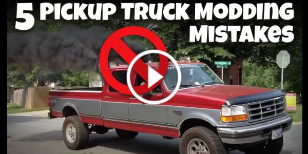 5 truck Modification Mistakes Made By Most Truck Owners 1 play