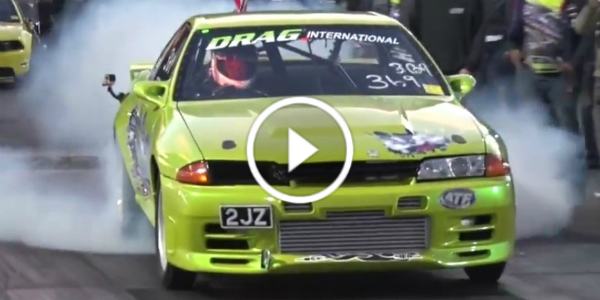 Import DRAGSTER Nissan GTR R32 Powered By 2JZ Engine 1 play