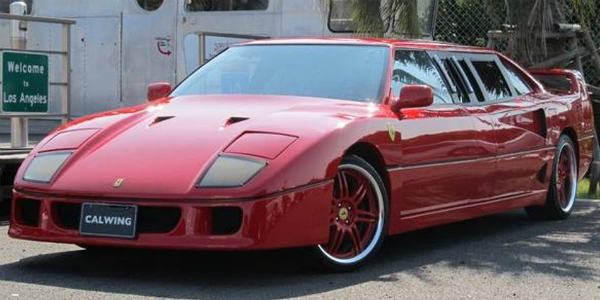 Ferrari F40 Limousine Replica Of The Iconic Ferrari F40 cover