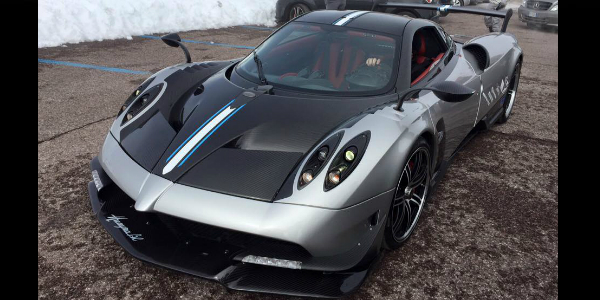 PAGANI HUAYRA BC Noticed With No Camouflage Way Before Its Debut cover