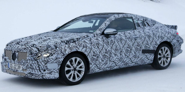 Mercedes Benz Spy Images The E-Class Coupe And E-Class Estate By Mercedes-Benz 4