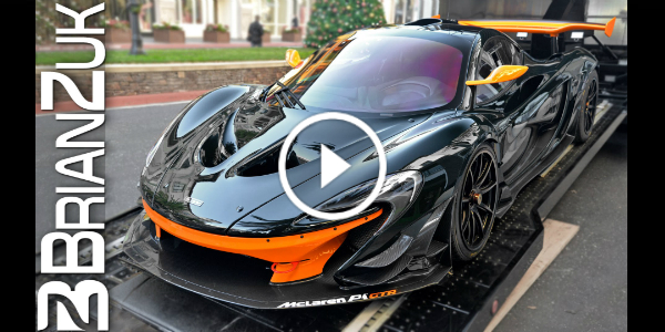 The First MCLAREN P1 GTR Offloading In The United States cover