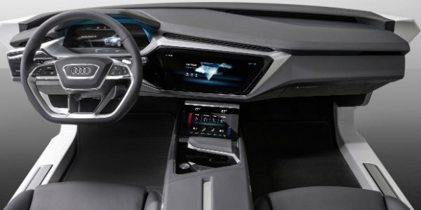 Virtual Dashboard Interior Concept By Audi cover