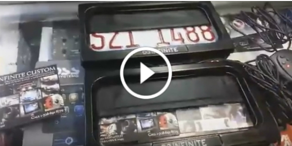 Fake RC Licence Plate Covers