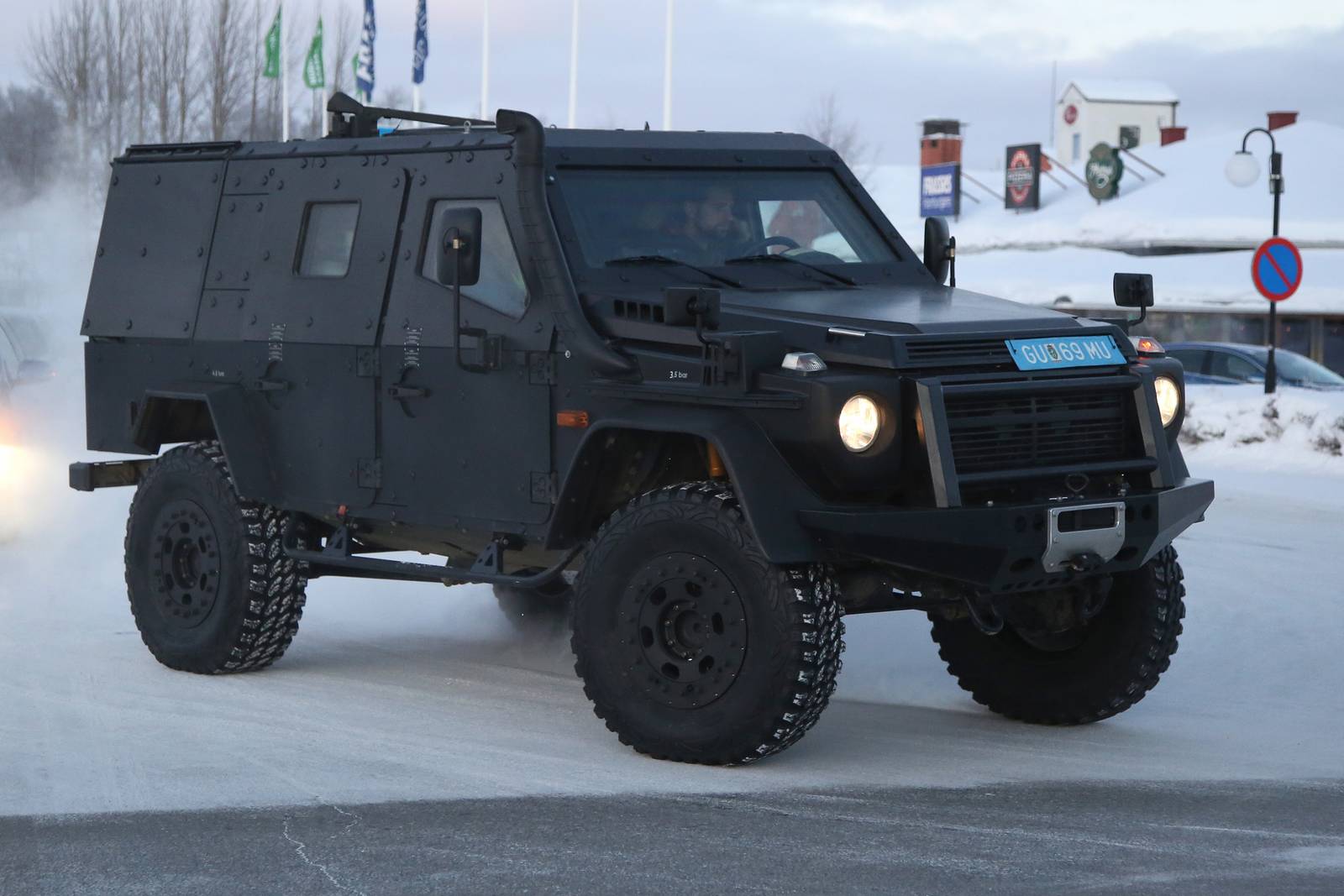 mercedes g class spy shots 2