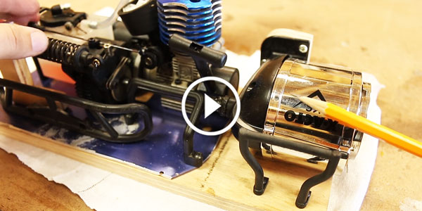 Nitro Engine Powered Pencil Sharpener