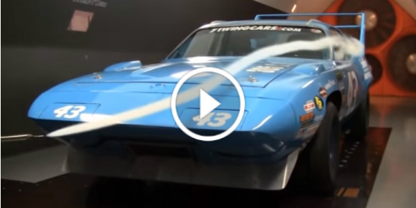 1971 Plymouth Superbird Prototype Taking A Wind Tunnel Test 3 play