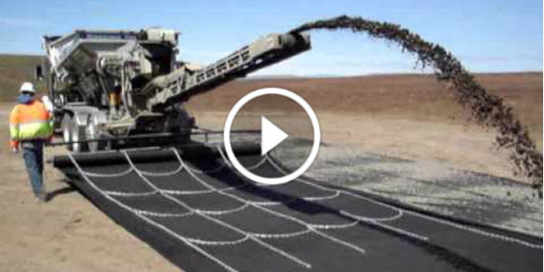 Conveyor Aggregate Delivery Truck From Byron Kelly 1 play