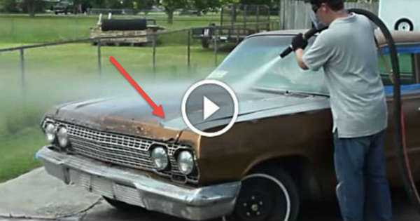 Dustless Blasting Machine That Strips The Paint Of Your Car In Less Than An Hour 4