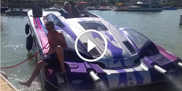 EXTREMELY LOUD High Performance Boat By Nor-Tech 3 play