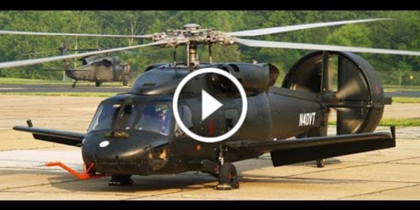 Extraordinary Fast Piasecki X 49A Helicopter Prototype 1 play