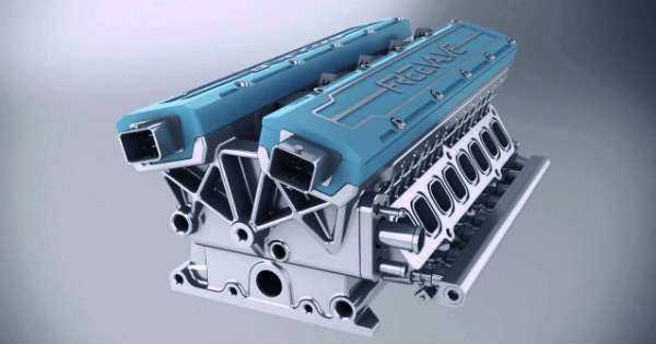 Koenigsegg CAMLESS Engine 1