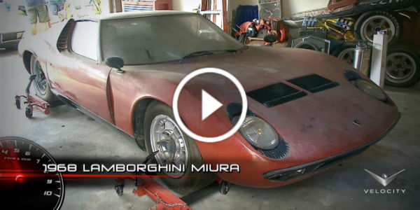 Lamborghini Miura Barn Find 3 TN
