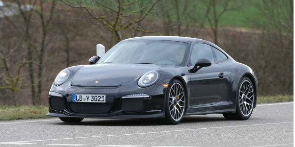 Porsche 911 R Spy Shots cover