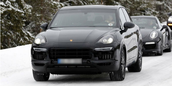 Spy Images From The Next Generation Porsche Cayenne 1