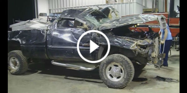 wrecked dodge ram still runs 1 TN