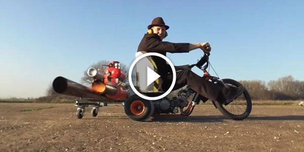 Pulse Jet Drift Trike