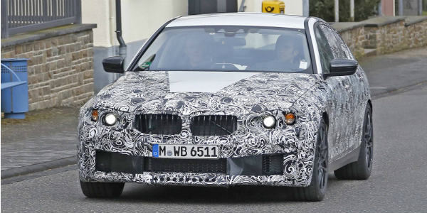 2018 BMW M5 With New Spy Shots 1