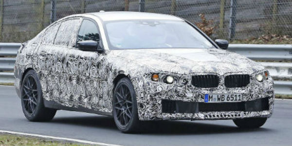 2018 BMW M5 With New Spy Shots cover