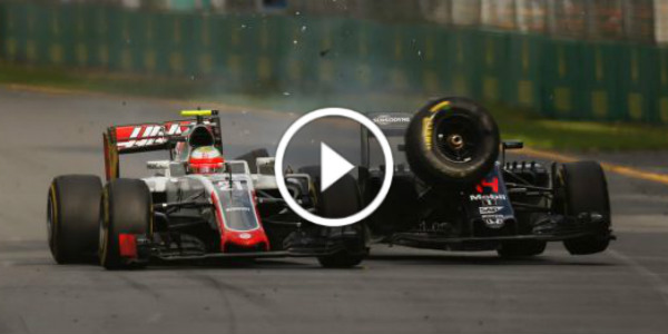 Alonso crash marked Australia Grand Prix Today 1 play