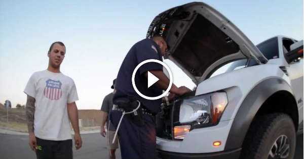 Badly Staged Train Horn Prank 4