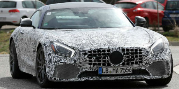Mercedes AMG GT3 Spy Shots cover