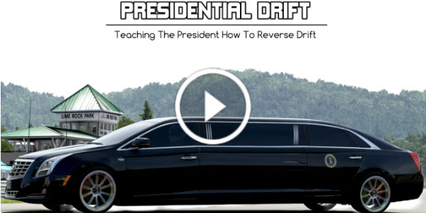 The Presidential Cadillac Can Drift Like This 1 play