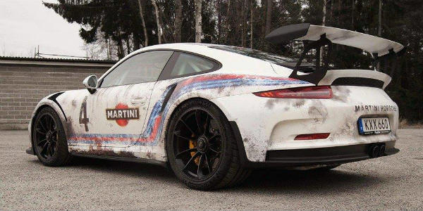 Wrapped Porsche 911 GT3 RS 2