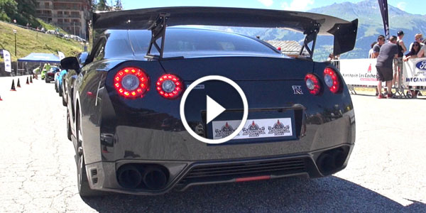 NISSAN GTR R35 with MEISTERSCHAFT EXHAUST and APR PERFORMANCE WING
