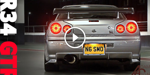 onboard the Nissan Skyline GTR R34