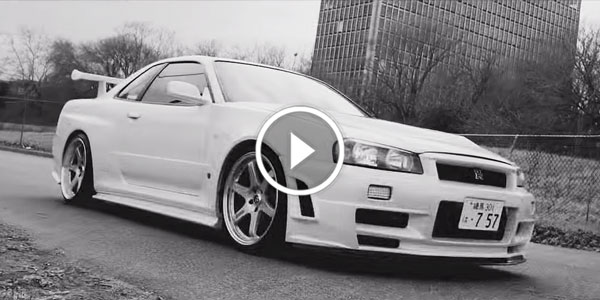NISSAN SKYLINE GTR R34 ROAD RAGE
