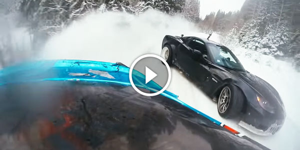 crazy winter drift from Mother Russia