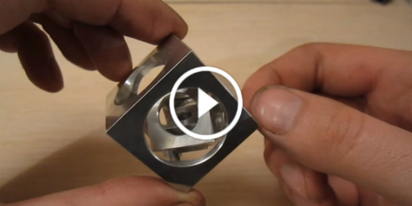 Metal Cube Within A Metal Cube 4 play