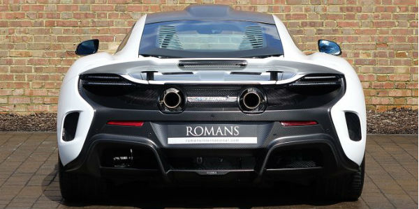 Silica White McLaren 675LT For Sale 7