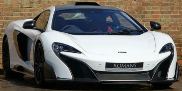 Silica White McLaren 675LT For Sale cover