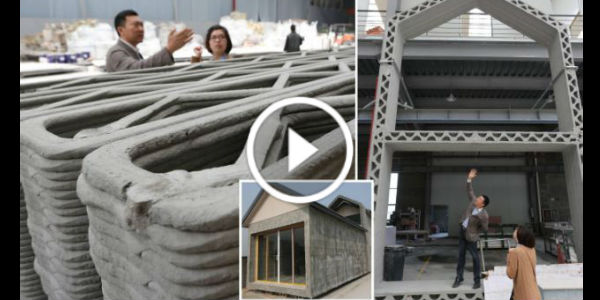 Giant 3d Printer Houses 22