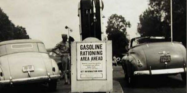 on this day gas rationing ww2 TN