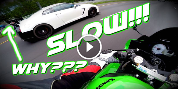 WHY GET A GTR IF YOU GO SLOW WITH IT