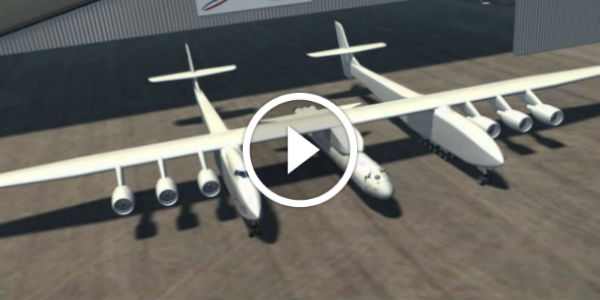 Stratolaunch Plane Paul Allen 2 TN