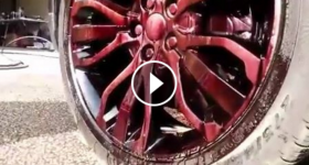 Wheel Cleaning With A Non-Acid Cleaner