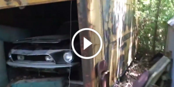 Mustang GT500KR Shelby Barn Find In A Truck 42