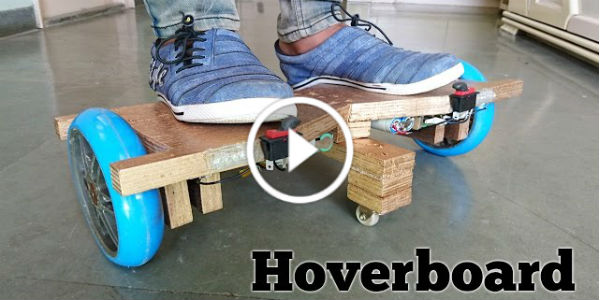 Simple and Affordable Hoverboard DIY Project By The YouTuber Navin Kambhala 1 play