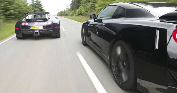 NISSAN GTR R35 acceleration