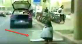 Parking Trick China Woman Carpet 14