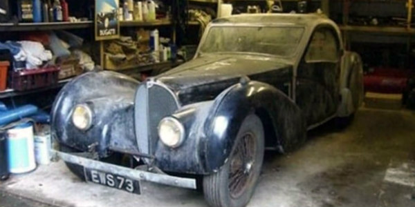 Barn Find MILLION 1937 Bugatti Type 57S 48 Years 5