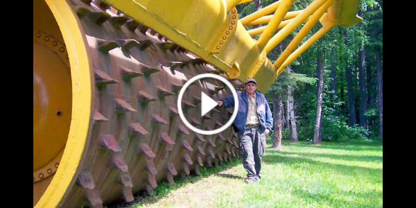 Biggest Tree Crusher in the World LeTourneau G175 1