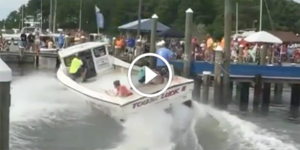 Boat Docking Contest how to dock skills 21